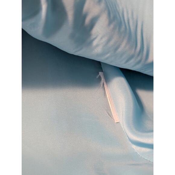 Talbots Black Label Robin's Egg Blue Mid-Century Style Wool Jacket Sz Approx L P - Picture 10 of 15